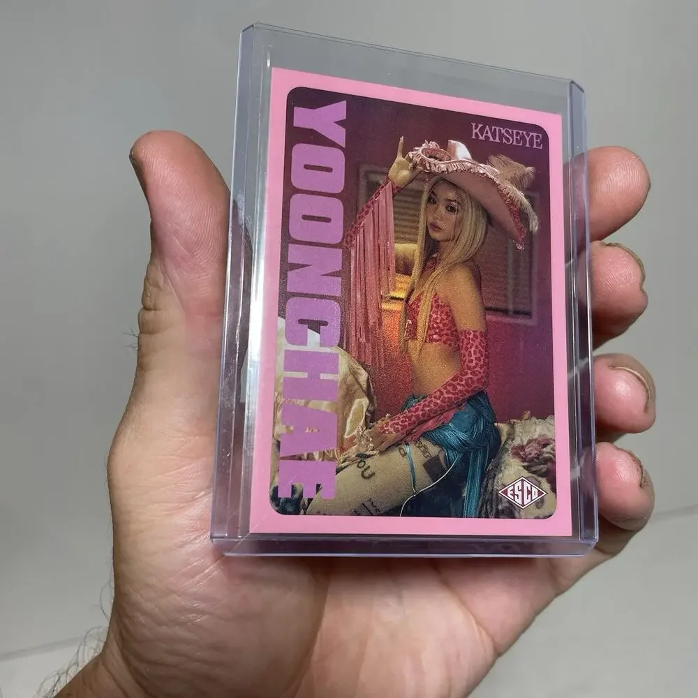 Katseye Wild Trading Card Yoonchae Holo Refractor 332/400 Limited Edition